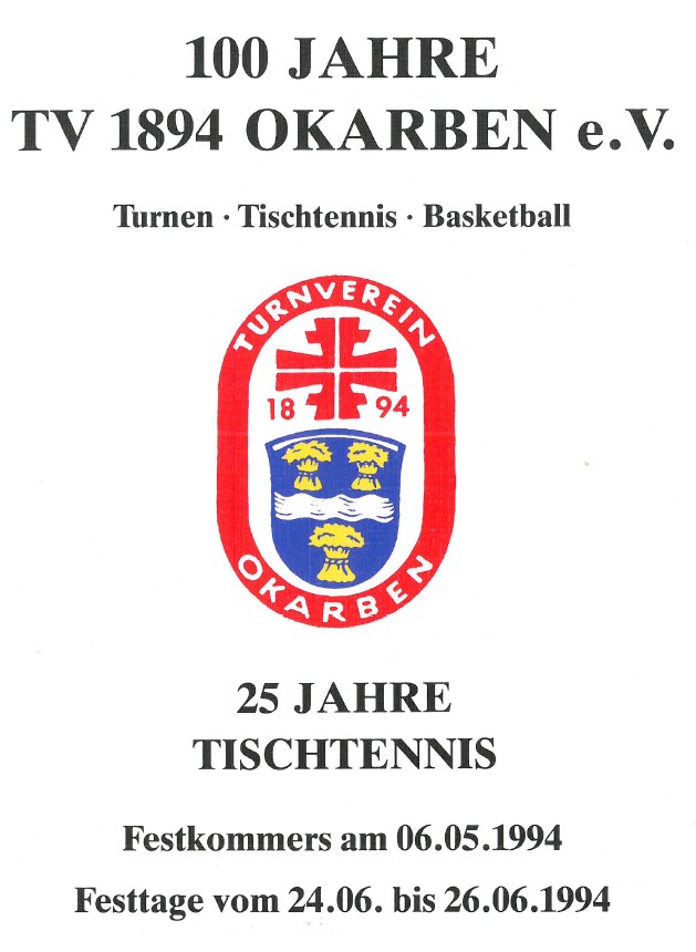 60 Jahre TVO Festschrift
